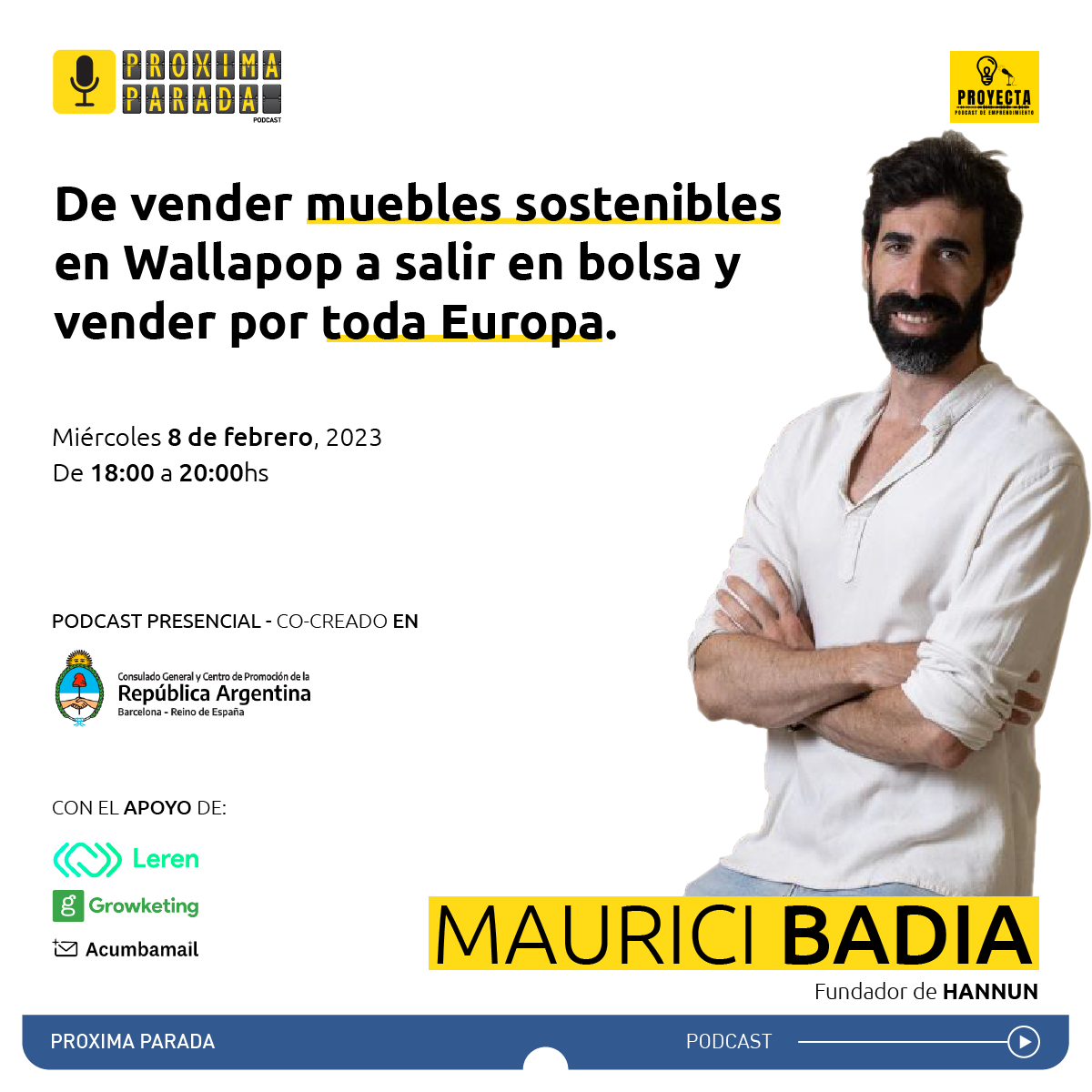 De vender muebles sostenibles en Wallapop a salir en bolsa y vender por toda Europa