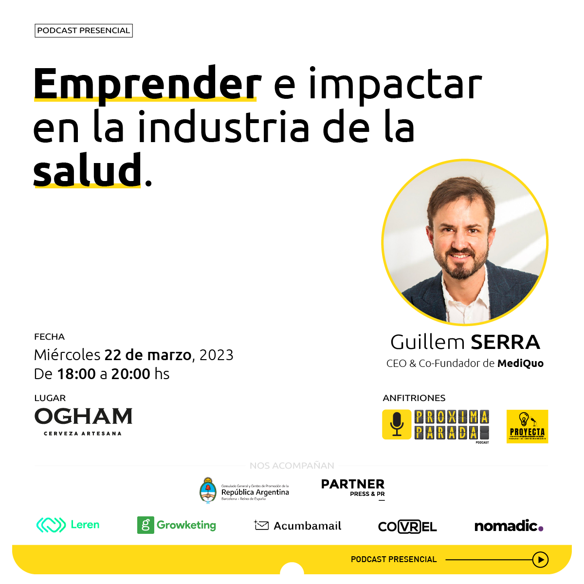 Emprender e impactar en la industria de la salud